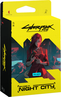 Cyberpunk TCG - Welcome to Night City - Starter Deck Display
