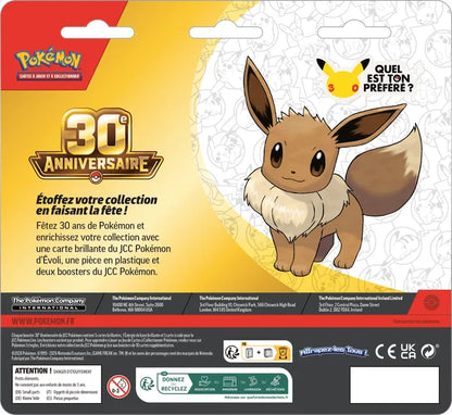 Pokémon JCC : Pack promotionnel de 2 boosters 30e Anniversaire Évoli - FRANS Pre Order Releasedatum 2026-09-16