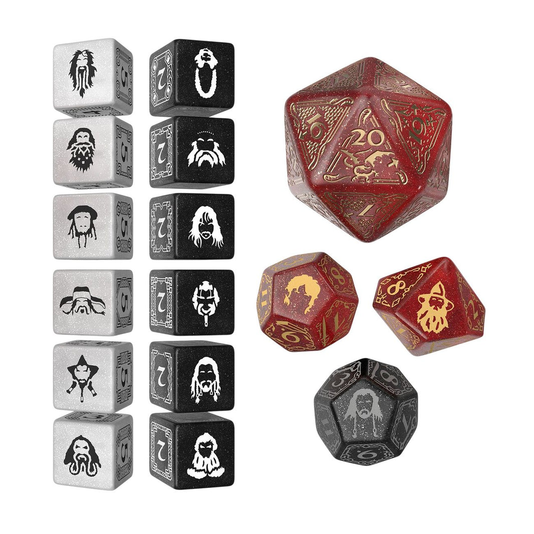 Q Workshop The Hobbit - Ember Hearth TCG Dobbelset 16-delig