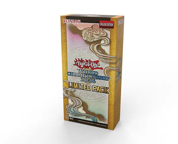 Yu-Gi-Oh! TCG - Limited Pack World Championship 2026 Booster Pack Display (10 Boosters) - OTS Exclusive - UK
