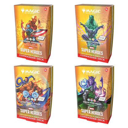 Magic: The Gathering - Marvel Super Heroes Collector's Edition Commander Decks - UK