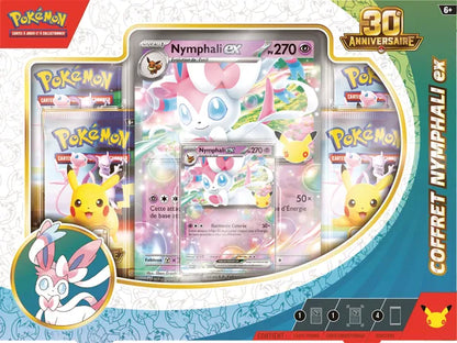 Pokémon JCC : Coffret 30e Anniversaire - Nymphali-ex - FRANS Pre Order Releasedatum 2026-09-16