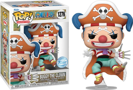 Funko Pop! ONE PIECE - POP Animation N° 1276 - Buggy The Clown Special Edition #1276