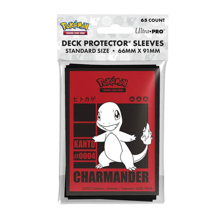 Ultra Pro - Pokémon TCG - Glumanda Deck Protector Hüllen 65 Stück (63 x 89 mm) - UK