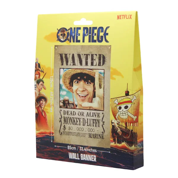 One Piece (Netflix Live-Action) - "Monkey D. Luffy" Wall Banner