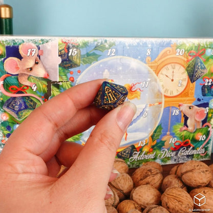 Q Workshop Advent Dice Calendar 7