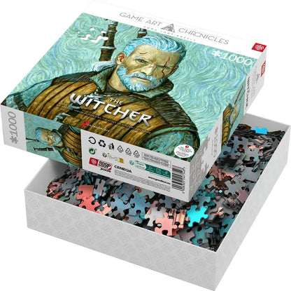 Good Loot Puzzle - The Witcher - "Geralt van Rivia en Vincent van Gogh" Puzzel 1000stk