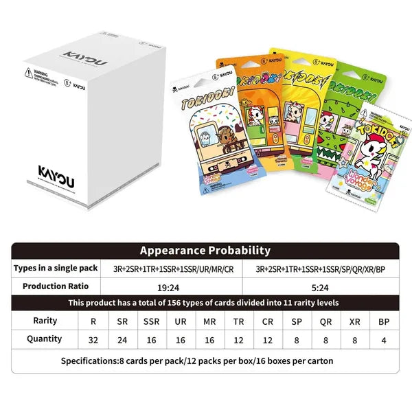 Tokidoki - Wonder Voyage Collectible Cards - Roaming Edition Series 1 - 1 Blister Booster Pack - UK