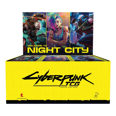 Cyberpunk TCG - Welcome to Night City - Booster Display (24 Packs) EN Pre Order Release date: October 15 2026