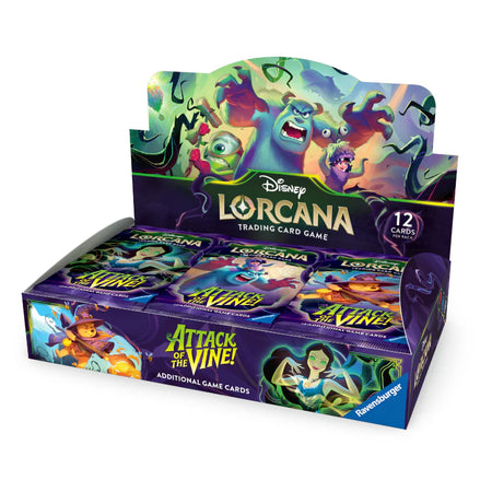 Disney Lorcana – Attack of the Vine! Booster Display (24 Packs) EN Pre Order Release date: July 24, 2026