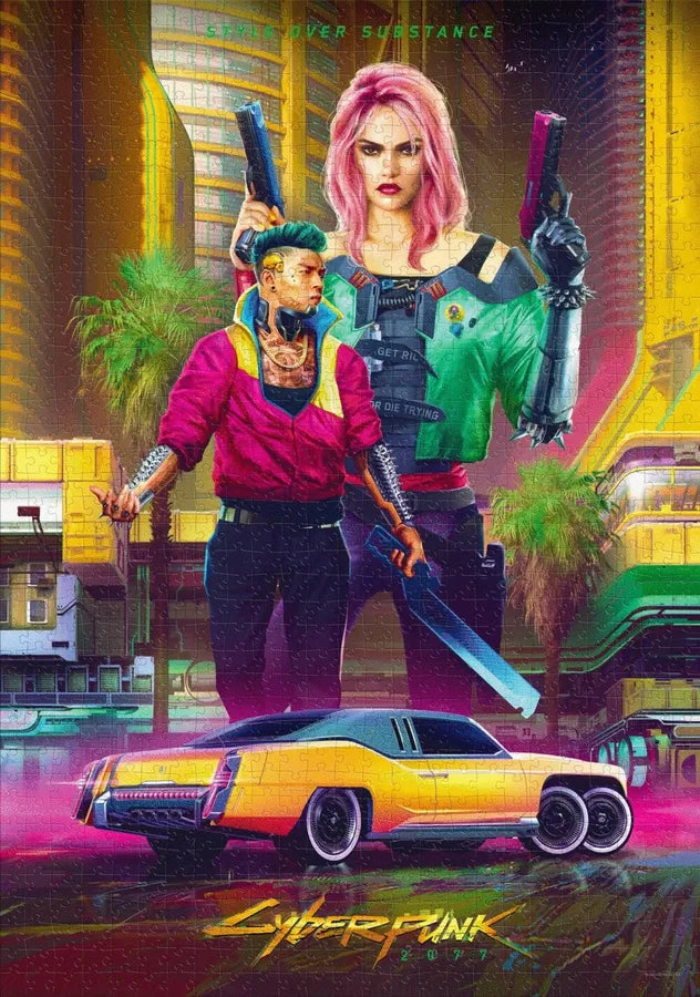 Good Loot Puzzle - Cyberpunk 2077 - "Kitsch Style" Puzzel 1000stk