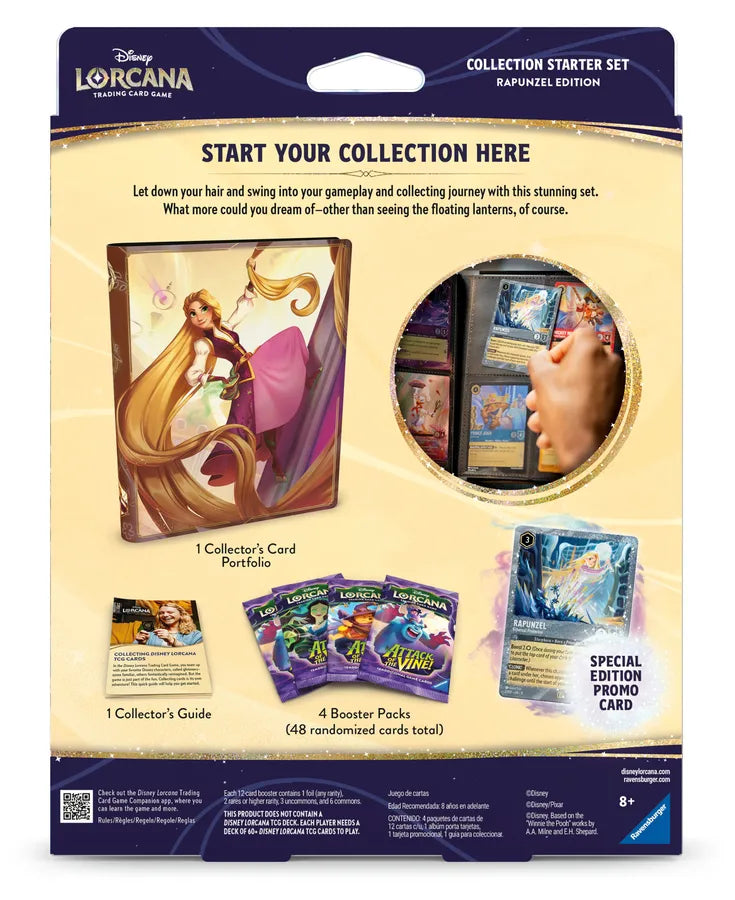 Disney Lorcana TCG - Attack of the Vine! - Collection Starter Set Rapunzel Edition - UK