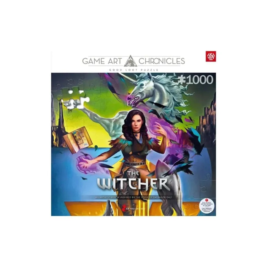 Good Loot Puzzle - The Witcher - "Yennefer en Salvador Dali" Puzzel 1000stk