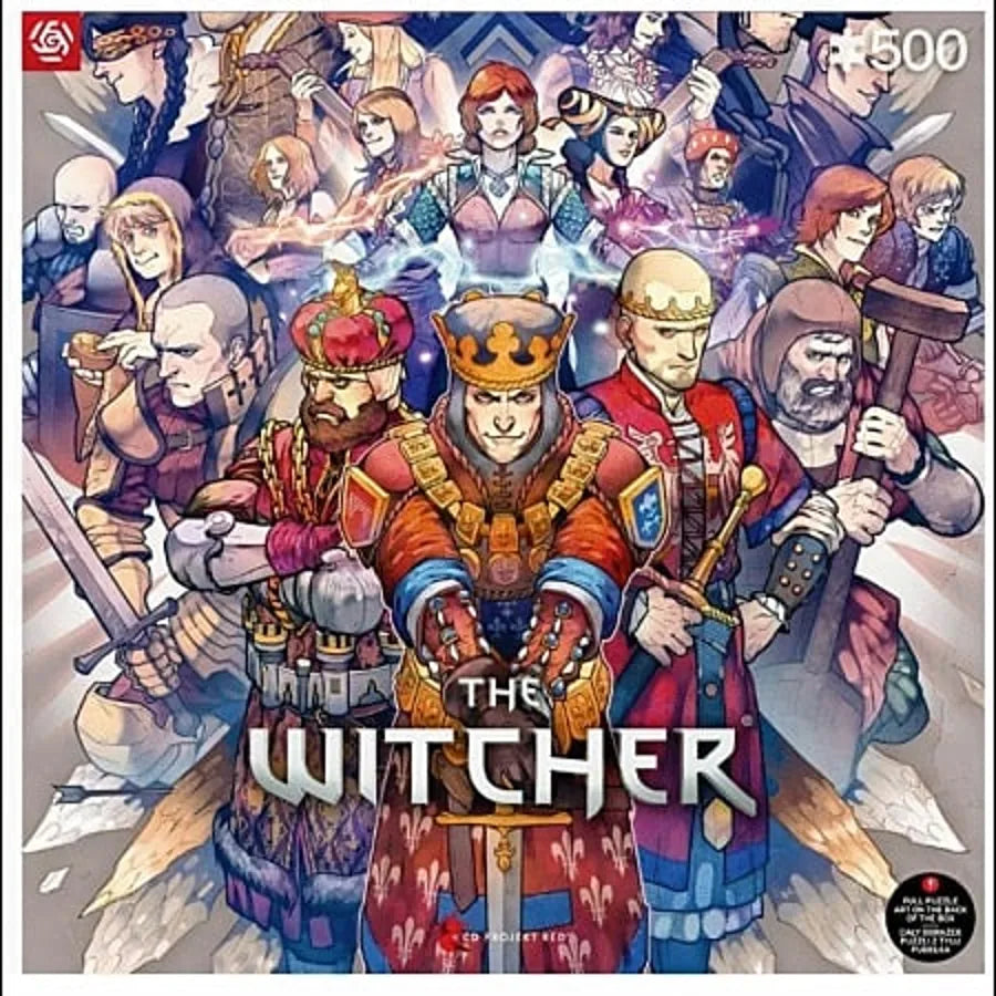 Good Loot Puzzle - The Witcher - "Northern Realms" Puzzel 500stk