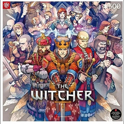 Good Loot Puzzle - The Witcher - "Northern Realms" Puzzel 500stk
