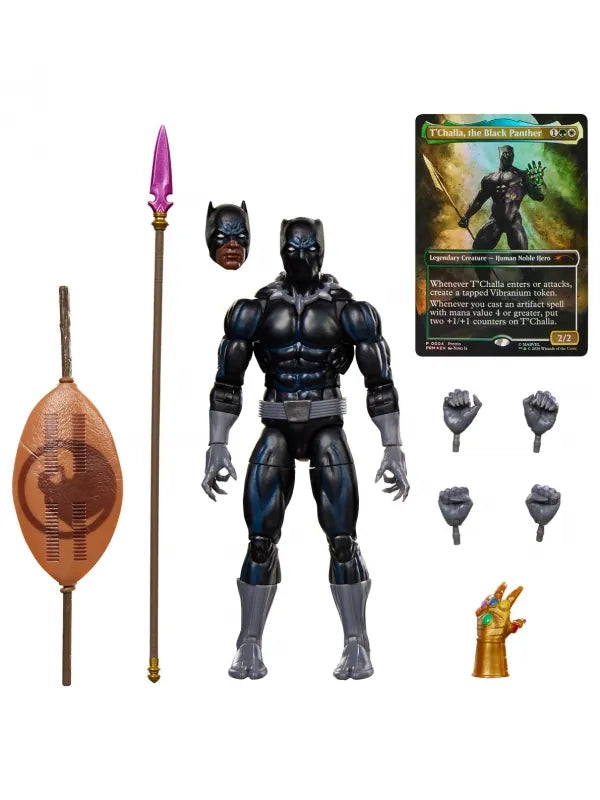 Marvel Legends Series Marvel Super Heroes Magic: The Gathering Black Panther
