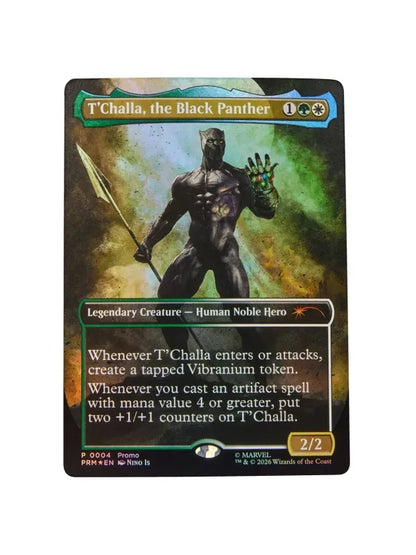 Marvel Legends Series Marvel Super Heroes Magic: The Gathering Black Panther