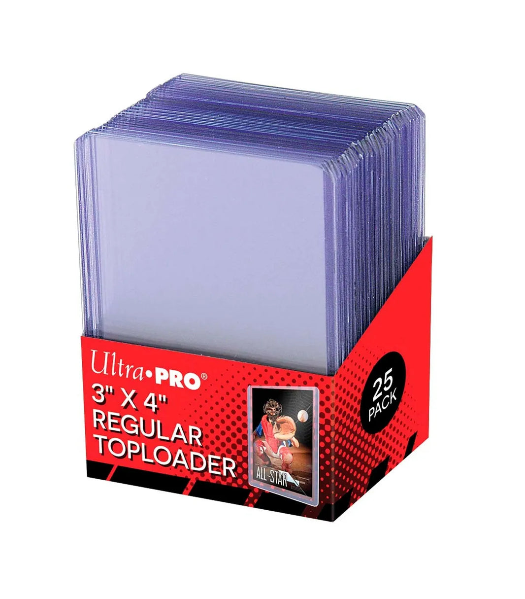 Ultra Pro 3" x 4" Clear Regular TOPLOADER® for Standard Size Cards (25ct)