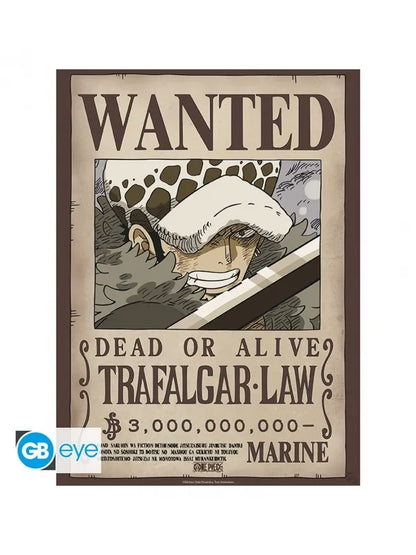 One Piece - ABYstyle Poster Carteles de recompensa de Law y Kid 52x38