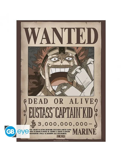 One Piece - ABYstyle Poster Carteles de recompensa de Law y Kid 52x38