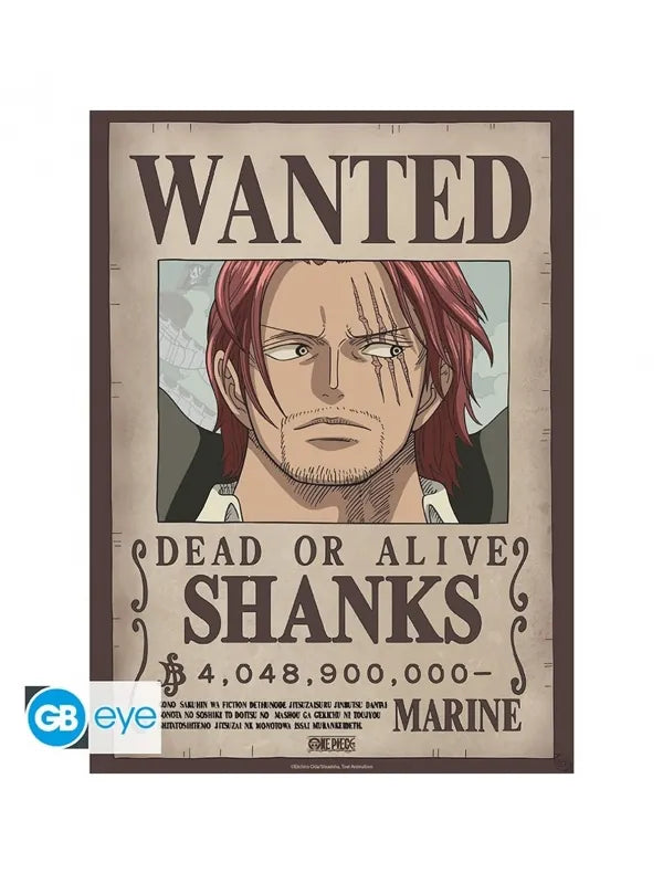 One Piece - ABYstyle Shanks and Blackbeard Bounty Posters 52x38