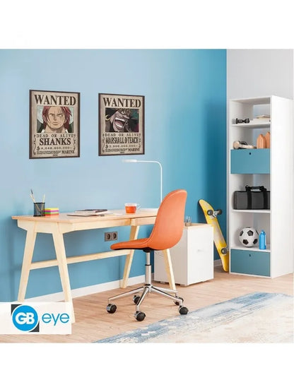 One Piece - ABYstyle Poster Carteles de recompensa de Shanks y Barbanegra 52x38