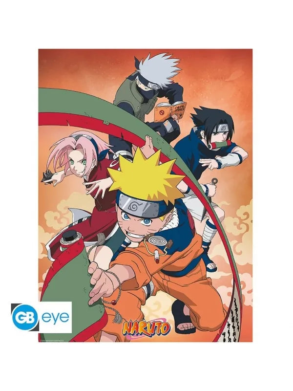 Naruto - ABYstyle Poster Equipo 7 52x38