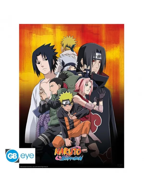 Naruto - ABYstyle Póster Ninjas 52x38