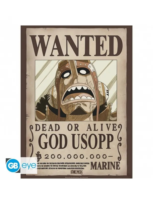 One Piece - ABYstyle Poster Usopp and Franky 52x38
