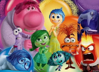 Ravensburger Puzzels voor kinderen 100 XXL stukken - Inside Out 2 - Emoties ontdekken