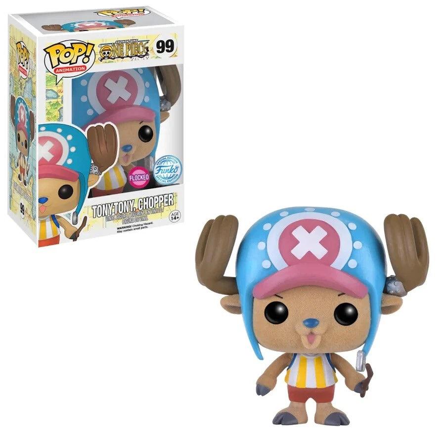 Funko POP! One PieceVinyl (Exc) TonyTony Chopper (Flocked)  # 99