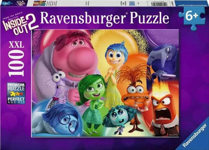Ravensburger Puzzels voor kinderen 100 XXL stukken - Inside Out 2 - Emoties ontdekken