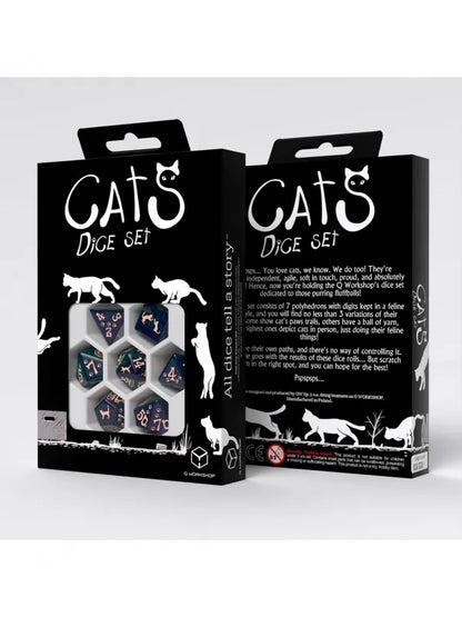 Q Workshop CATS Dice Set