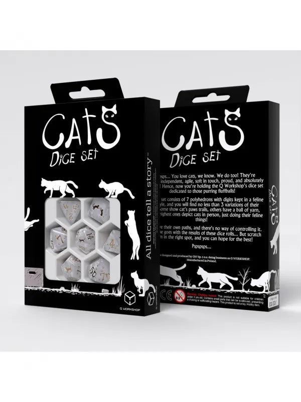 Q Workshop CATS Dice Set
