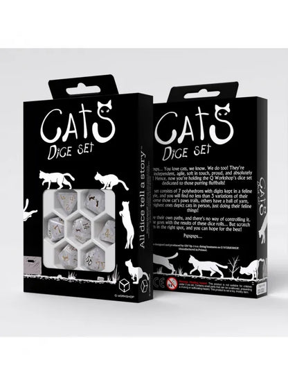 Q Workshop CATS Dice Set