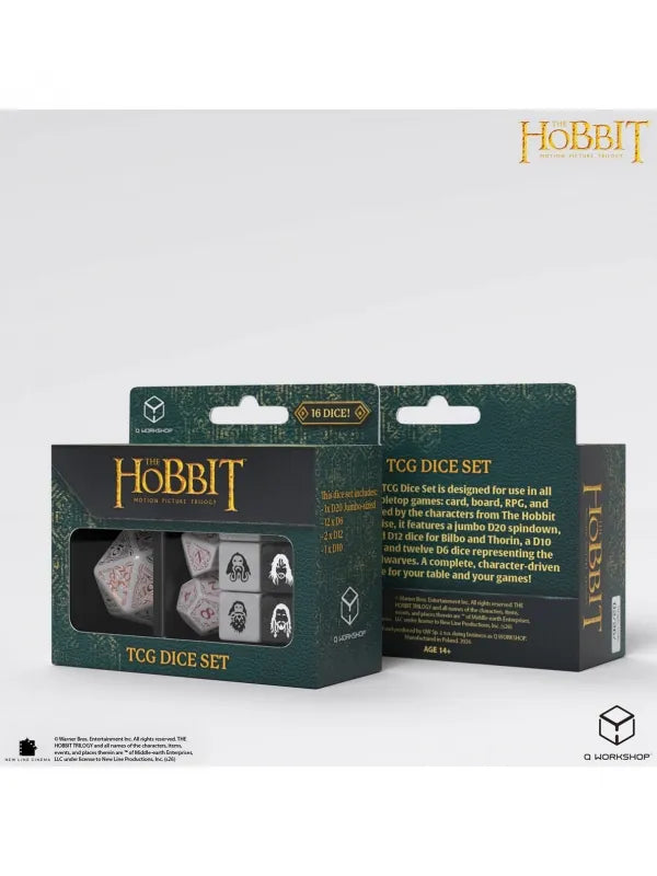 Q Workshop The Hobbit TCG Dice Set Radiant Dawn 16-delig